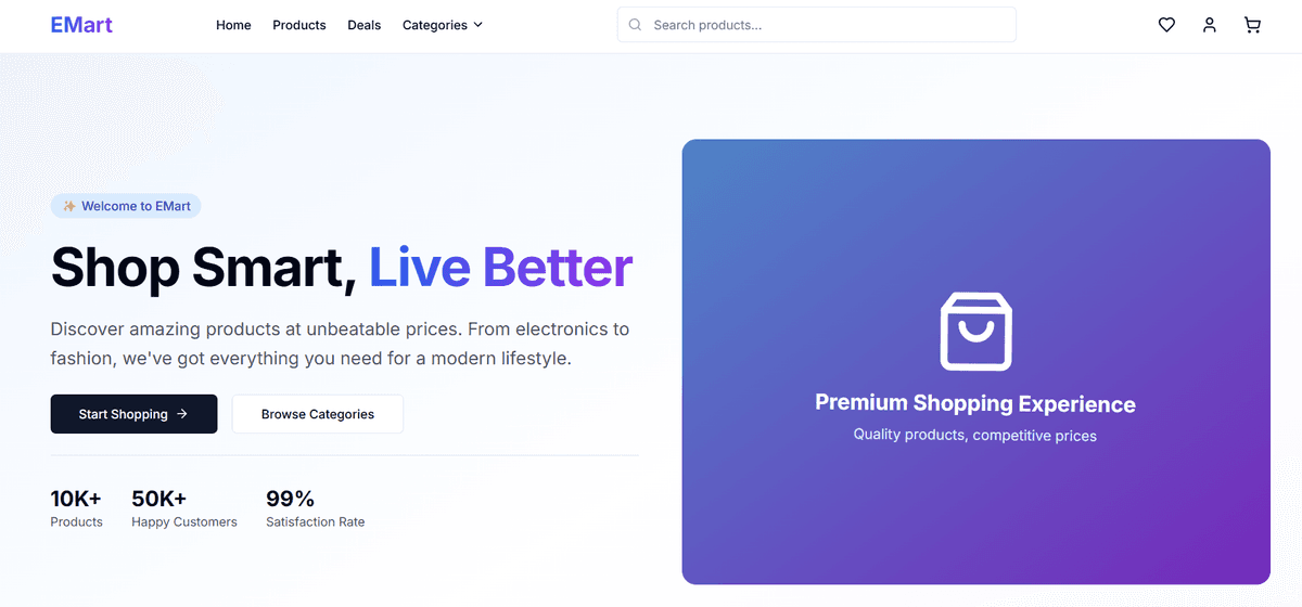 EMart - E-commerce Platform