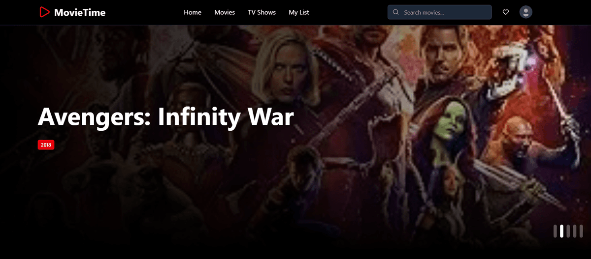 MovieTime - Streaming Platform